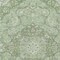 Homeroots 5' X 8' Artichoke Green And Ivory Medallion Washable Indoor Outdoor Area Rug 617450 - alternate 3