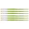 Da Vinci FIT Synthetics Student Brush, Synthetic, Acrylic & Oil, Flat, Series 379, Size 6, 6PK VA-379_6 - alternate 2