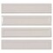 Andova Tiles Concerto-Posmer 2-in. x 10-in. Subway Beveled Glossy Ceramic Wall Tile, 60PK ANDCPOS1088 - alternate 3