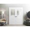 Vdomdoors Double French Interior Door, 56" x 96", White MELA7012DD-WS-5696 - alternate 4