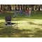 Outdoor Expressions Black Polyester Director Camp Folding Chair with Side Table AC3008A - alternate 5