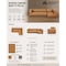 Manhattan Comfort Lukas 118 in Right-Facing 2-Piece Sectional Sofa in Camel SF1927-CL - alternate 3