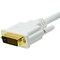 Monoprice CPU Cord, Displayport/DVI, 10ft, White 6016 - alternate 4