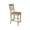 Whitewood Industries Solid Wood Roma Counter Height Dining Stool - 24in Seat Height S97-3102 - alternate 3