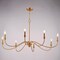 Vaxcel Annabelle 8-Light Farmhouse Candle-Style Chandelier, Muted Brass, 42-In. Wide H0323 - alternate 5