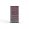 Strong Hold 12 drawer cabinet - (4x 2ft, 4x 3ft, 3x 5ft, 1x 7ft) - Red accents - Keyed Alike S3060-PPAAS-1202DS - alternate 1