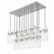 Z-Lite Fontaine 17 Light Linear Chandelier, Brushed Nickel, 44.25 In W 7002P5-17L-BN - alternate 4