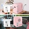 Simple Deluxe YSSOA Mini Fridge, Portable 6 Can Small Skincare, Drinks, Food with Observation, Freon-Free Cooler HKFRIGMINI4OBWPNK - alternate 3