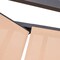 Leisuremod Marlin Patio Chaise Lounge Chair with Armrests in Black Aluminum Frame, Light Brown, 2PK MLABL-77LBR2 - alternate 4