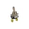Gb Toggle Switch, 120/240 VAC, SPST, Screw Terminal, Steel Housing Material Silver GSW-17 - alternate 1