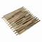 Apollo Tile Gray Brown 11.8 in x 11.8 in Glass, Stone Glossy Floor and Wall Mosaic Tile 4.83 sqft/case, 5PK APLCAS88029A - alternate 4