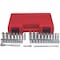 K-Tool International SAE/Mtrc Stnd/Dp Sockt Set, 1/4"Dr, 44pcs. KTI-21044 - alternate 1
