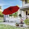 Pure Garden Patio Umbrella with Solar Lights, Red 50-LG1174 - alternate 6