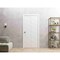 Vdomdoors Sliding Closet Bi-fold Doors 72 x 96 inches, Mela 0716 Painted White, Sturdy Tracks Moldings Trims MELA0716BF-BEM-72 x 96 (2* 36x96) - alternate 3