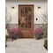 Doornmore G7509, 37.75" x 82" ( 36" Door) Left Hand, Mahogany SDL 9 Lite, 3/4 Lite Exterior Door G7509-SW-3680_1_LI - alternate 1