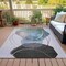 Homeroots 3' X 5' Ivory And Gray Abstract Washable Indoor Outdoor Area Rug 630951 - alternate 3