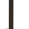 Homeroots 36" White and Silver Wood and Metal Pedestal Base Round Top Dining Table 555182 - alternate 2
