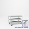 Pucel Slat Top Cart, 24 in W x 48 in D x 33 1/2 in H, Red S-48-DT-3-S - alternate 1