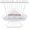 Simple Spaces Shower Caddy, 3-Shelf, 11-5/8 in OAW, 23-1/4 in OAH, 8-1/4 in OAD, 10 lb SS-SC3-29-CH-3L - alternate 2