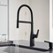 Blanco Rivana Semi-Pro 1.5 GPM, Matte Black 443019 - alternate 2