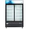 Koolmore 53"Commercial Glass 2 Door Display Refrigerator Merchandiser-Upright  Beverage Cooler w/LED Lighting MDR-2D-GSLD - alternate 2