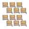 Homeroots Set of Twelve Ivory Flameless Christmas Clip On Taper Candle, 12PK 517668 - alternate 4