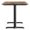 Flash Furniture Commercial 48x30 Natural HPL Tabletop-Black Table T-Bases ST-REC3048-NAT-T0522-GG - alternate 3