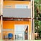 Wrightmaster 3 ft. x 15 ft. Grey Balcony Privacy Fence Screen with UV Blockage for Balcony Porch Patio Deck Yard ZR-0315GY - alternate 3
