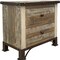 Homeroots 27" Brown Two Drawer Nightstand 527058 - alternate 3
