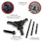 Performance Tool Harmonic Balancer Puller Kit, 2.3 in W W89712 - alternate 2