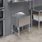 Amgood Underbar Sink With Right Drainboard, 1 bowl, Freestanding, 304 Stainless Steel, 19 in. W x 10 in. H AMG SINK BAR S1C-101410-R-NF-Z - alternate 4