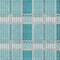 Homeroots 9' X 12' Teal Blue Gray And Ivory Plaid Washable Indoor Outdoor Area Rug 597593 - alternate 5