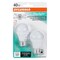 Sylvania Incandescent Bulb, 40 W, A15 Lamp, Medium E26 Base, 340 Lumens, 6550 K Color Temp, Daylight, 2PK 10181 - alternate 1