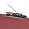Davis Group Essential Clipboard, Lever Clip-Burgundy, PK10 4511-08-10 - alternate 3