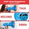 Pyle 40W Megaphone Siren Bullhorn Speaker, Portable and Lightweight Automatic Bullhorn for Indoor and PMP46WLT - alternate 2