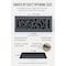 Sierra Grates 4 in. H X 14 in. W Powder Coat Steel, Textured Black Floor Register FLR414-BLK - alternate 2