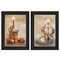 Homeroots Set Of Two Love Farmhouse Black Framed Print Wall Art, 2PK 405718 - alternate 1