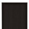 Homeroots 79in Modern Black Pantry Cabinet with Five Shelves 403770 - alternate 3
