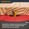 Powertec 14 Deg Dovetail Router Bit, 1/2in Cutting Diameter, 1/2in Shank, 1/2in Depth, 2-5/16in Overall Length 73052N - alternate 2