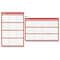 Universal Erasable Wall Calendar, 24 x 36, White/Red, 2021 71004 - alternate 2