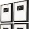 Homeroots Set Of Four Dominoes Black Framed Print Wall Art, 4PK 527042 - alternate 4