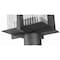 Z-Lite Fortis Sand Black 2 Light Outdoor Post Mounted Fixture 5031PHBR-5009P96-BK - alternate 3
