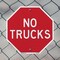 Signmission No Trucks, 6 Inch X 6 Inch, Plastic Sign OC-P-6-267 - alternate 4