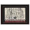 Homeroots Hot Bath 14 Black Framed Print Bathroom Wall Art 405154 - alternate 1