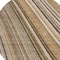 Homeroots 8' Taupe Beige And Brown Round Striped Washable Indoor Outdoor Area Rug 615021 - alternate 5