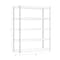 Hirsh Boltless Shelving Unit, 24 in D x 48 in W x 72 in H, 5 Shelves, Steel 19453 - alternate 3
