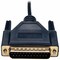 Tripp Lite Null Modem Serial Cable, DB9, DB25 F/M, 6ft P456-006 - alternate 3