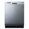 Summit 24in Wide Built-In Dishwasher DW2435SS - alternate 1