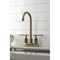 Kingston Brass Double-Handle 4" Centerset Bar Faucet, Antique Brass KB8493CKL - alternate 5