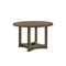 Homeroots 47" Oak Wood Pedestal Base Round Top Dining Table 631289 - alternate 3